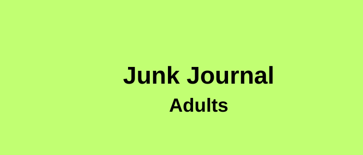 Junk Journal for Adults